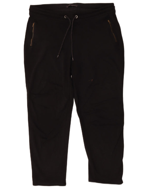 Marks & Spencer Træningsdragtsbukser til kvinder UK 16 Large Black Viscose