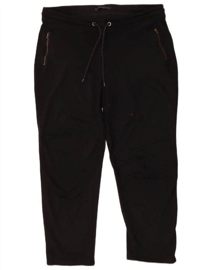 Marks & Spencer Træningsdragtsbukser til kvinder UK 16 Large Black Viscose