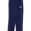 Adidas Drenge Træningsdragt Bukser Joggers 13-14 År Marineblå Polyester