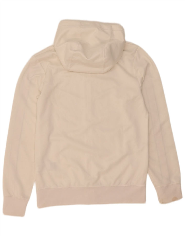 Nike Hættetrøje med lynlås til mænd Lille hvid Colourblock Polyester