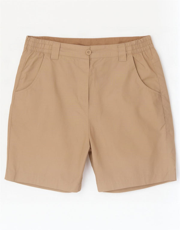 Mountain Warehouse Womens Casual Shorts UK 6 XS W26 Beige Polyester