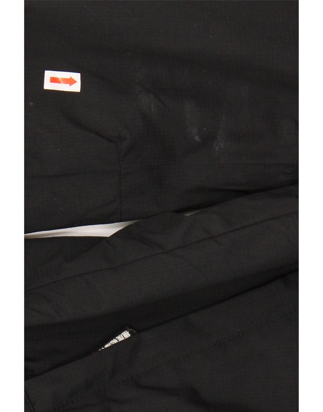 SUPERDRY Vindjakke med hætte til kvinder UK 12 Medium Sort Nylon