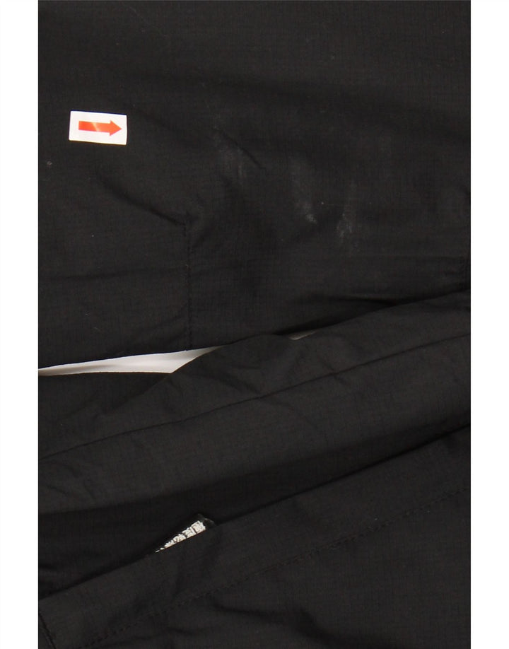 SUPERDRY Vindjakke med hætte til kvinder UK 12 Medium Sort Nylon