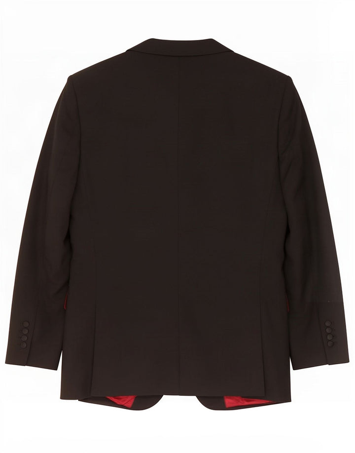 Marks & Spencer Herre 2-knaps blazerjakke UK 40 Medium Sort Polyester
