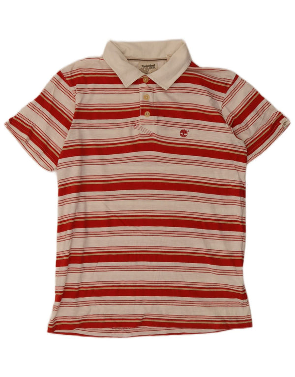 Timberland Herre poloshirt Medium rødstribet bomuld
