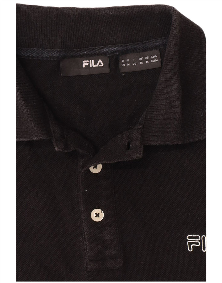 Fila Polo skjorte til mænd Medium Sort