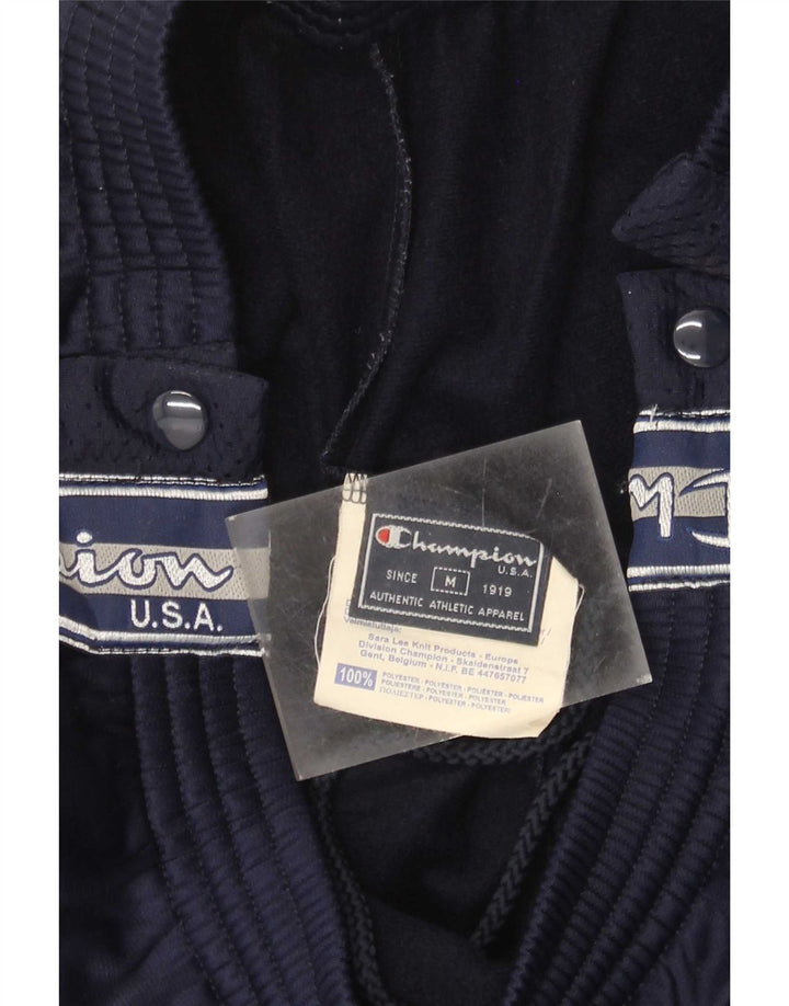Champion Dame grafisk træningsdragt Bukser UK 12 Medium Navy Blue