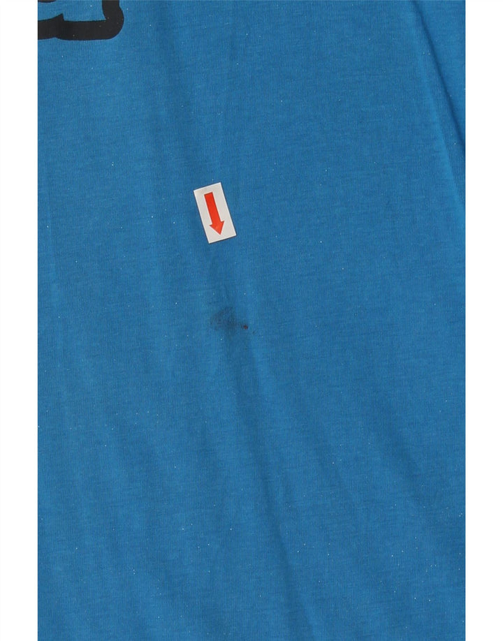 KAPPA Mens Graphic T-Shirt Top XL Blue Cotton Vintage Kappa and Second-Hand Kappa from Messina Hembry 