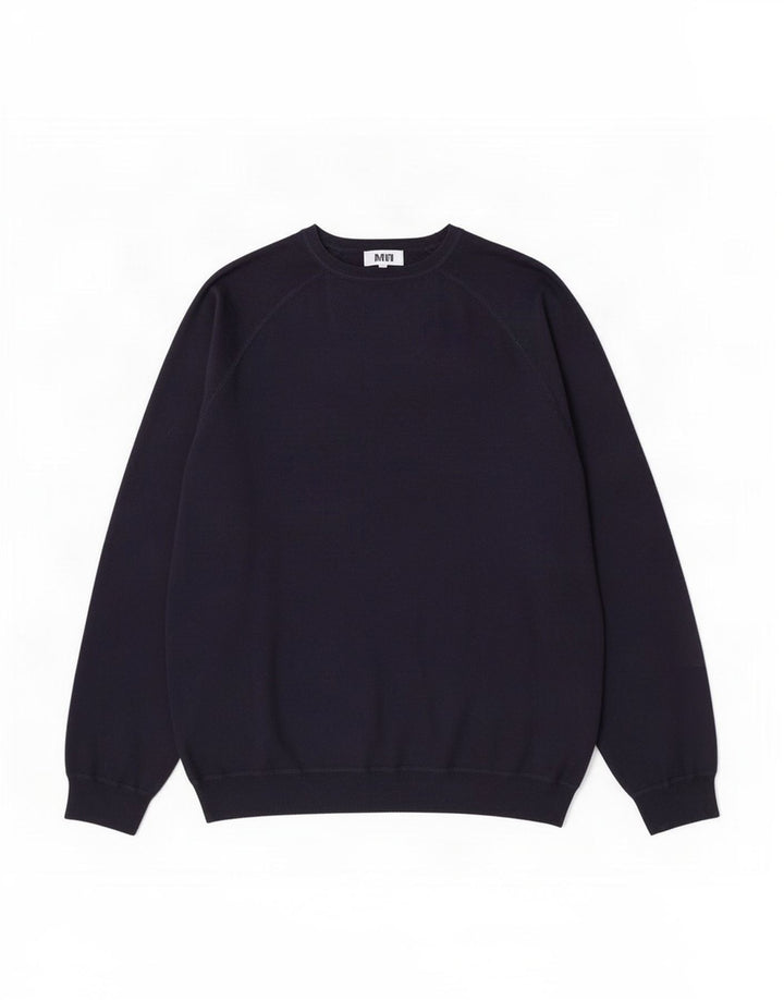 Marks & Spencer Herre Regular Fit V-hals sweater 2XL marineblå bomuld
