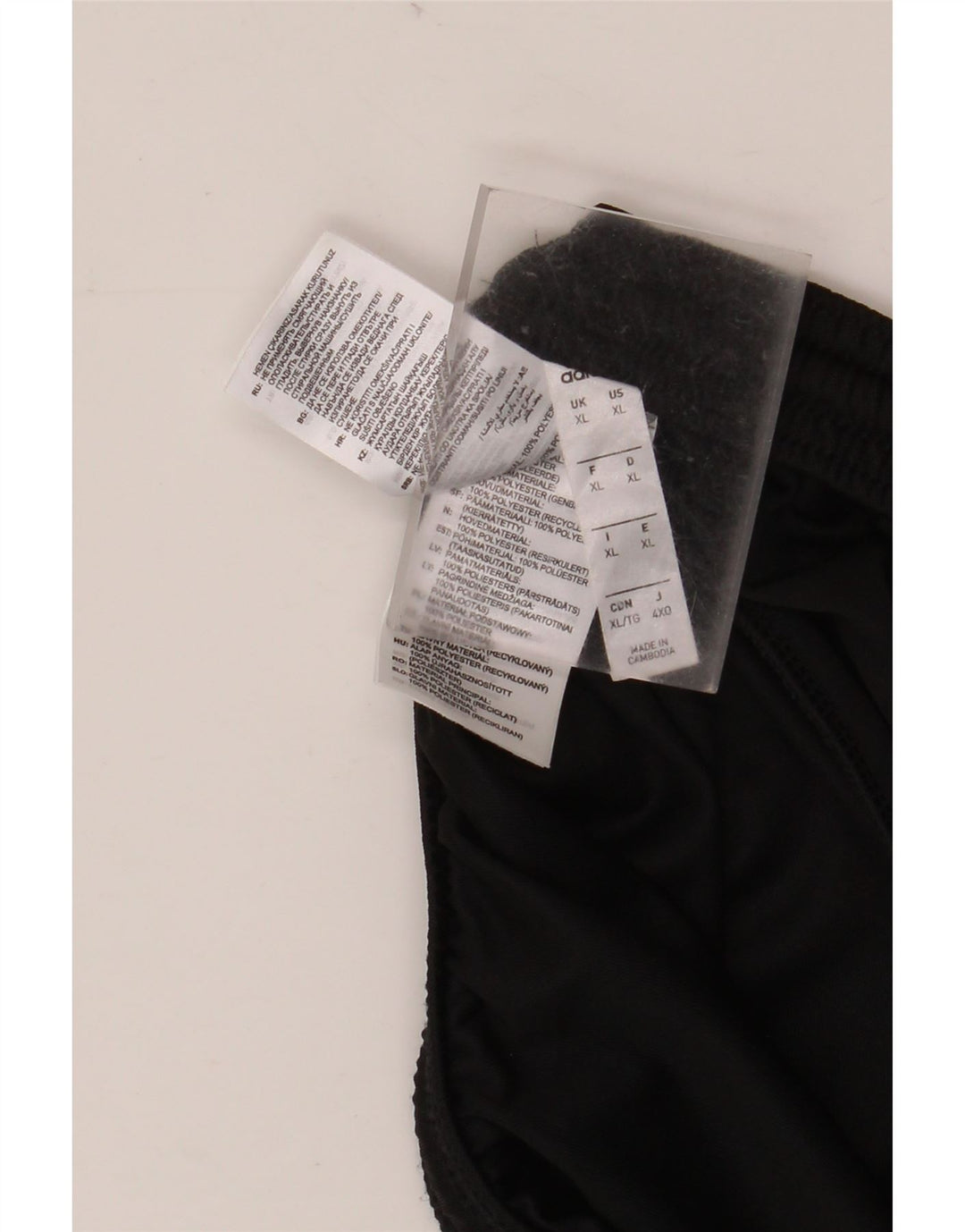 ADIDAS Aeroready Sportsshorts til mænd XL Sort Polyester