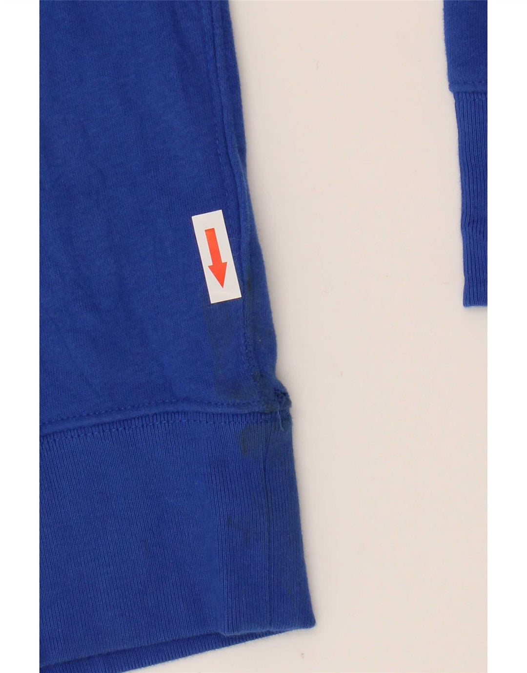 Gap Womens Grafisk Sweatshirt Jumper UK 14 Medium Blue Cotton