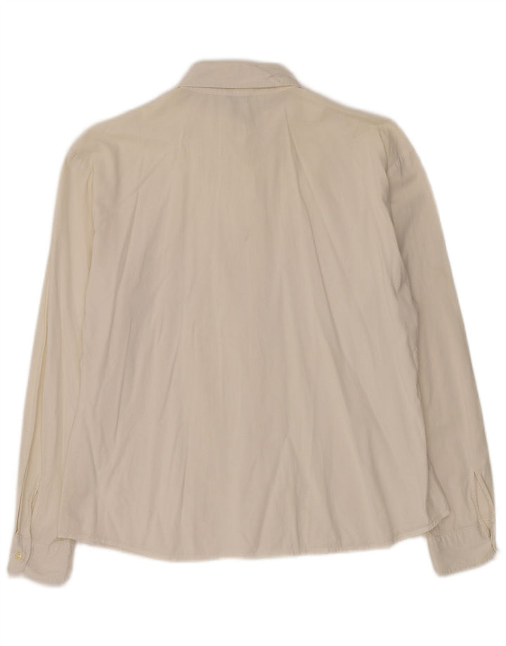 BENETTON Dameskjorte UK 18 XL Hvid