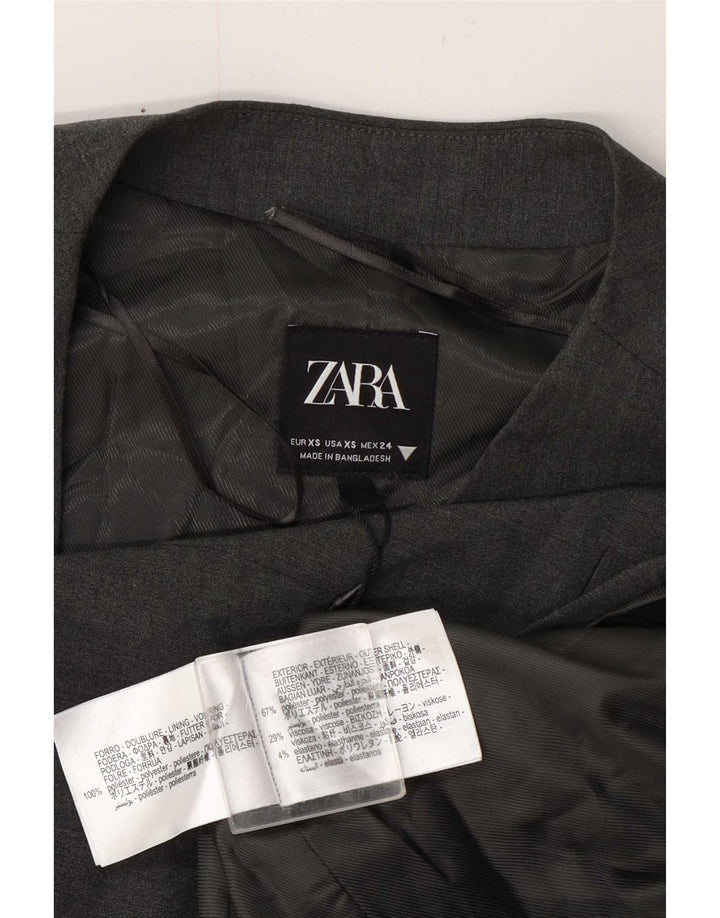Zara Damevest UK 6 XS Grå Polyester