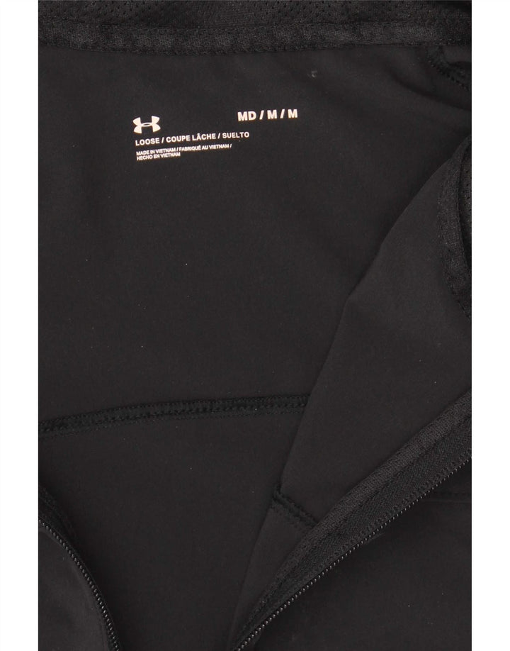 Under Armour Træningsdragt med hætte til mænd Topjakke Medium Sort Polyester