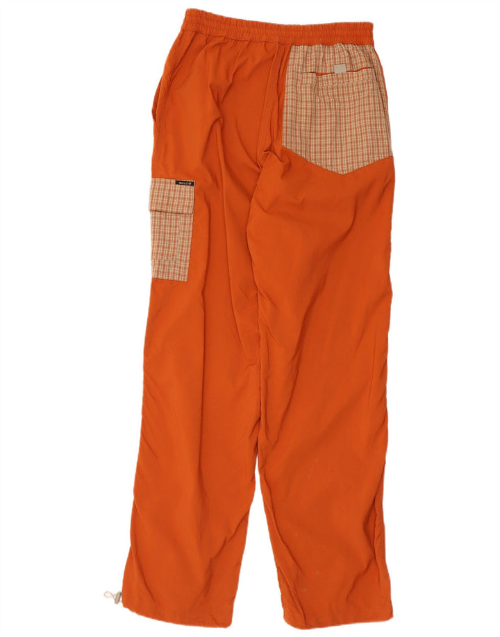 Bailo Herre Cargo Træningsdragt Bukser Small Orange Colourblock Polyester