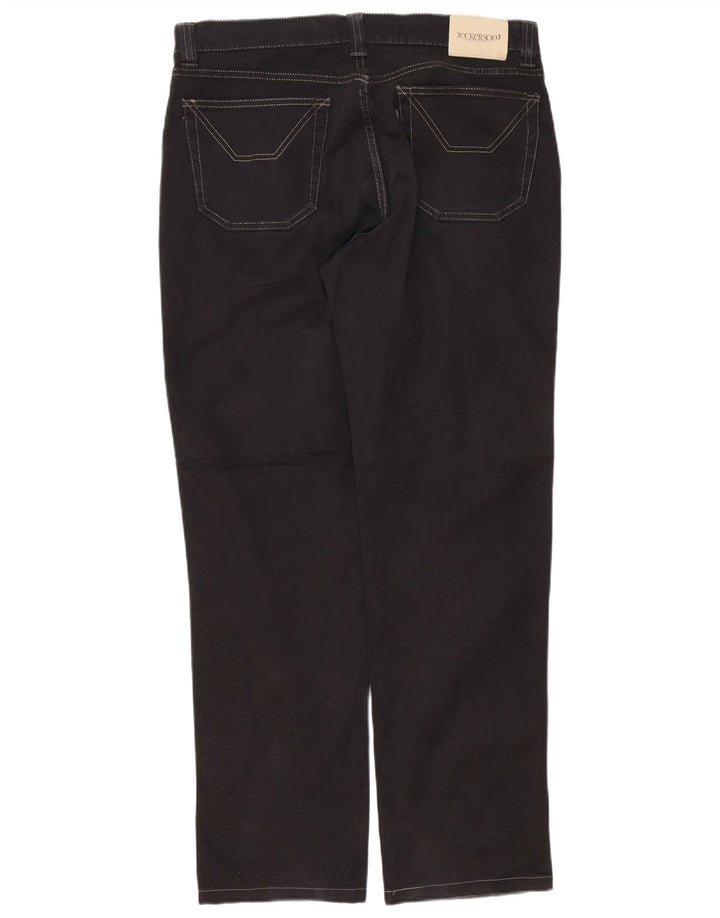 Jeckerson Straight Jeans til mænd W36 L32 sort bomuld