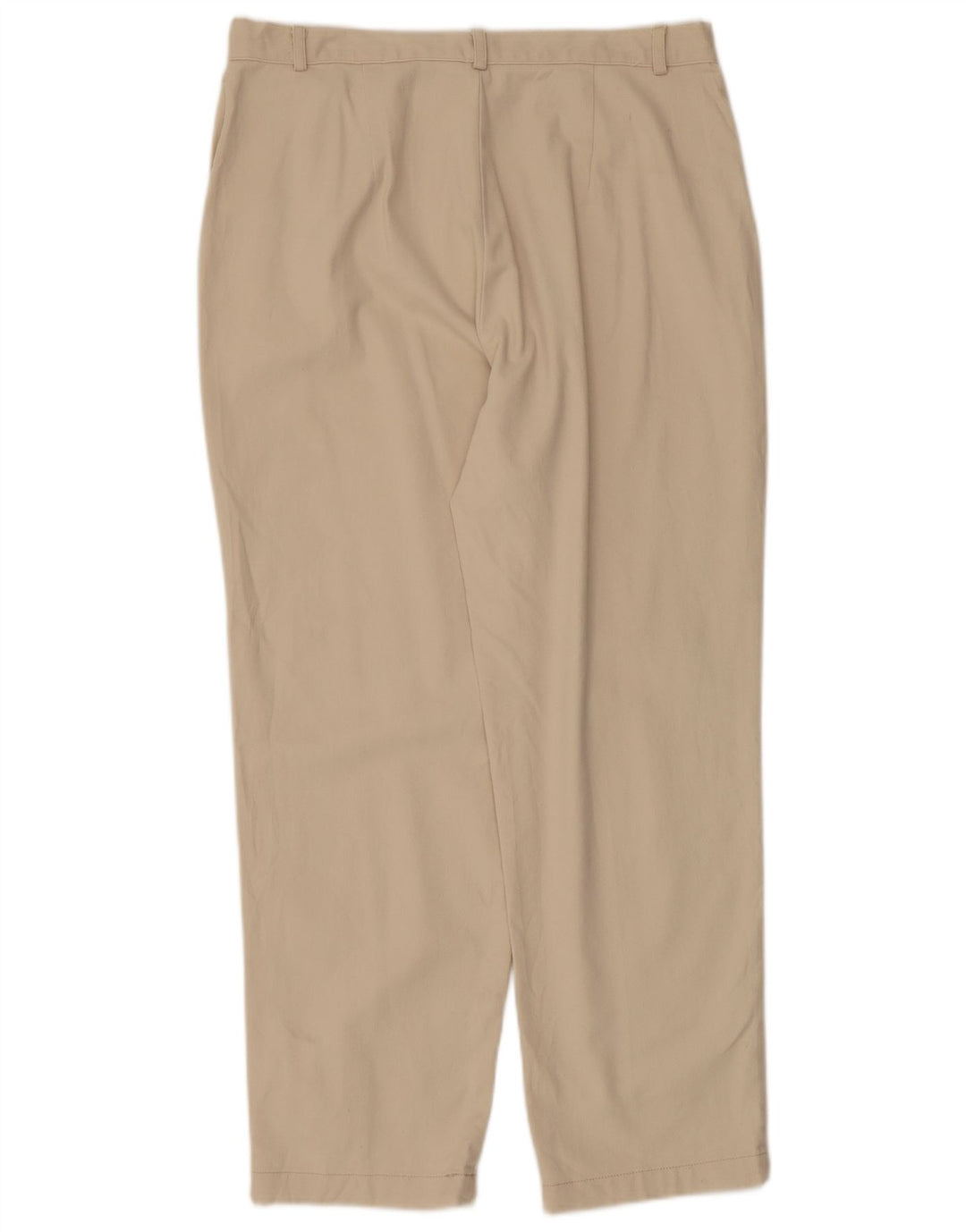 Dockers Dame Højtalje Casual Bukser US 14 XL W34 L27 Beige Bomuld