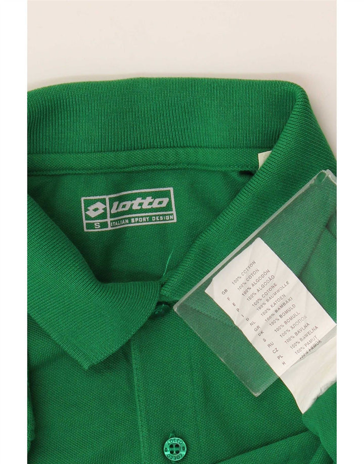 Lotto Herre Polo Shirt Lille Grøn Bomuld