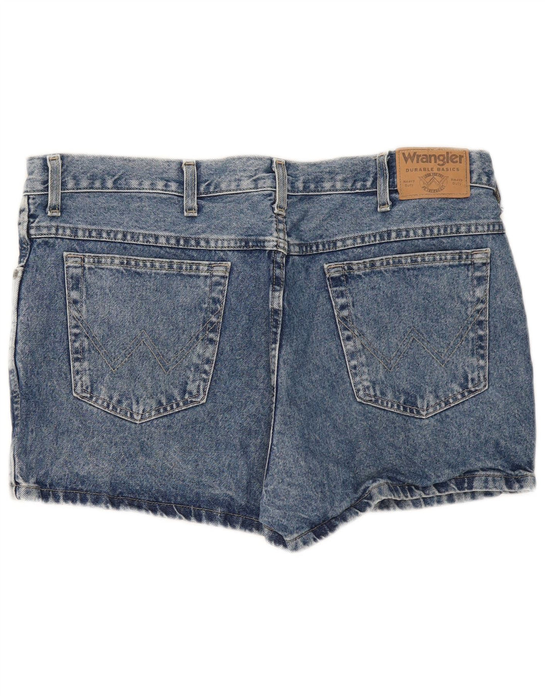 Wrangler denimshorts til kvinder W38 XL Blå bomuld