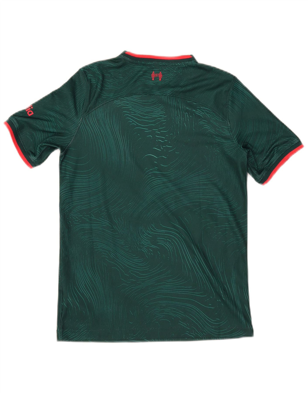 NIKE drenge grafisk t-shirt top 11-12 år grøn polyester