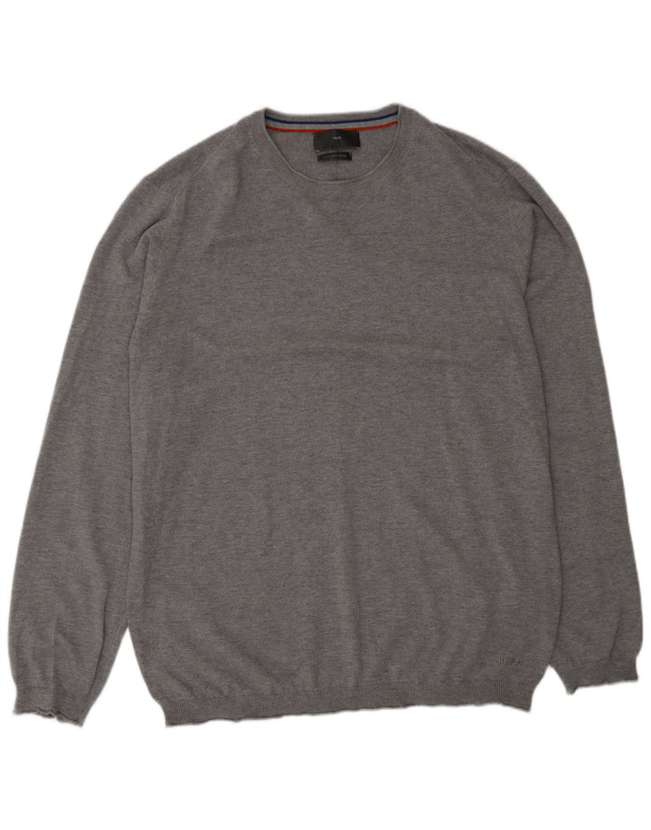 Liu Jo Herre sweater med rund hals 3XL grå bomuld