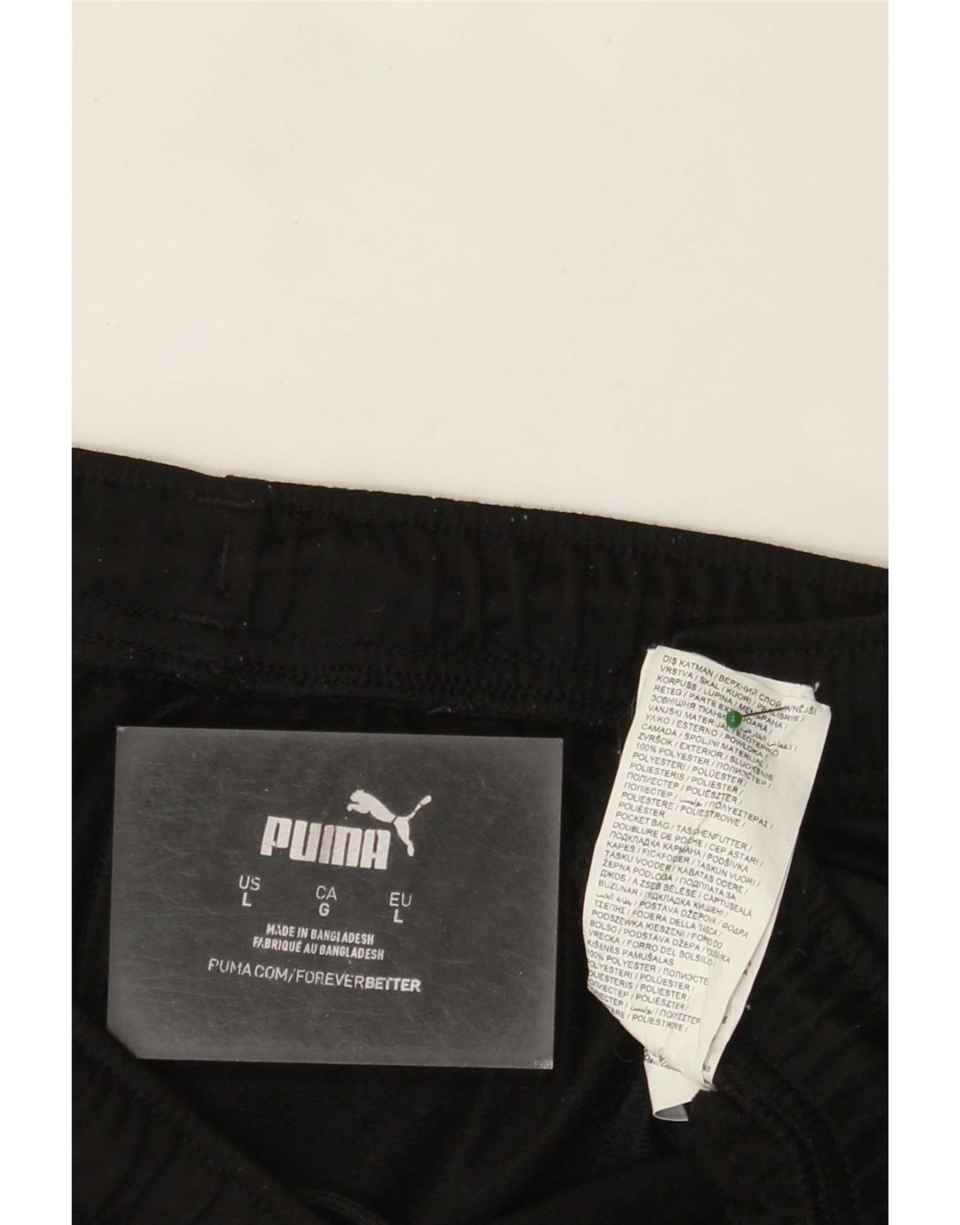 Puma Træningsdragt bukser til mænd Stor sort polyester