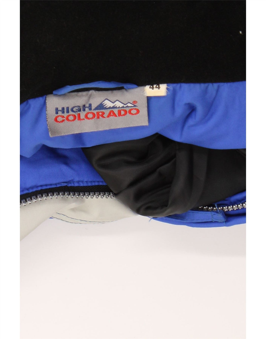 HIGH COLORADO Dame Oversized Windbreaker Coat EU 44 XL Blue Colourblock