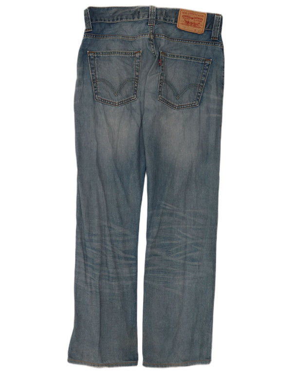 Levi's Mens 506 Straight Jeans W31 L30 Blue Cotton