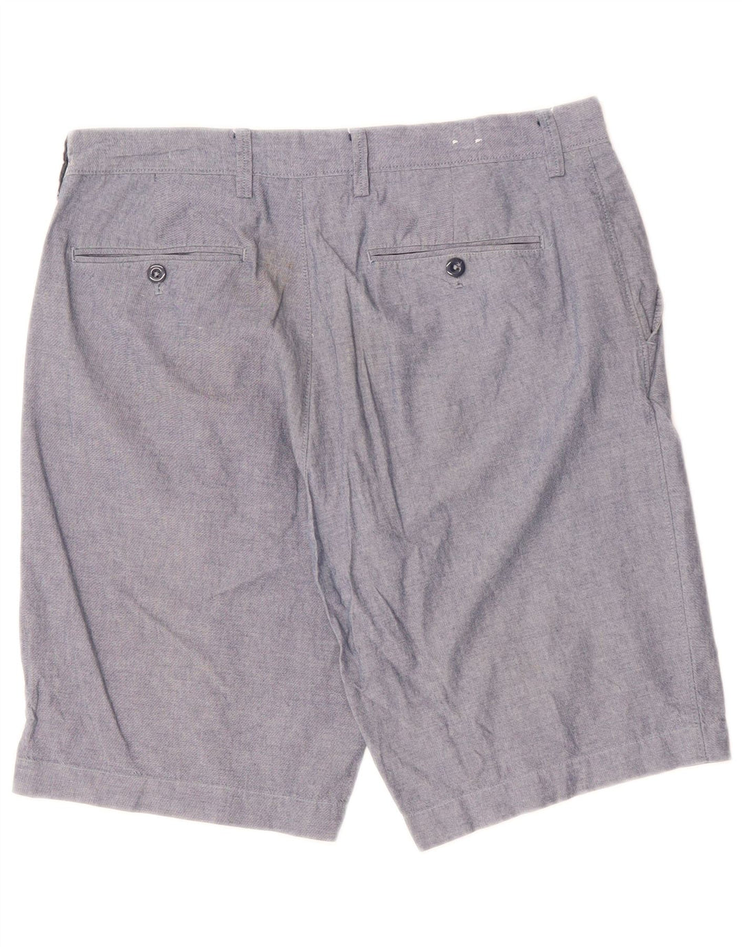 J. CREW Chino Shorts til mænd W33 Medium Blue Bomuld