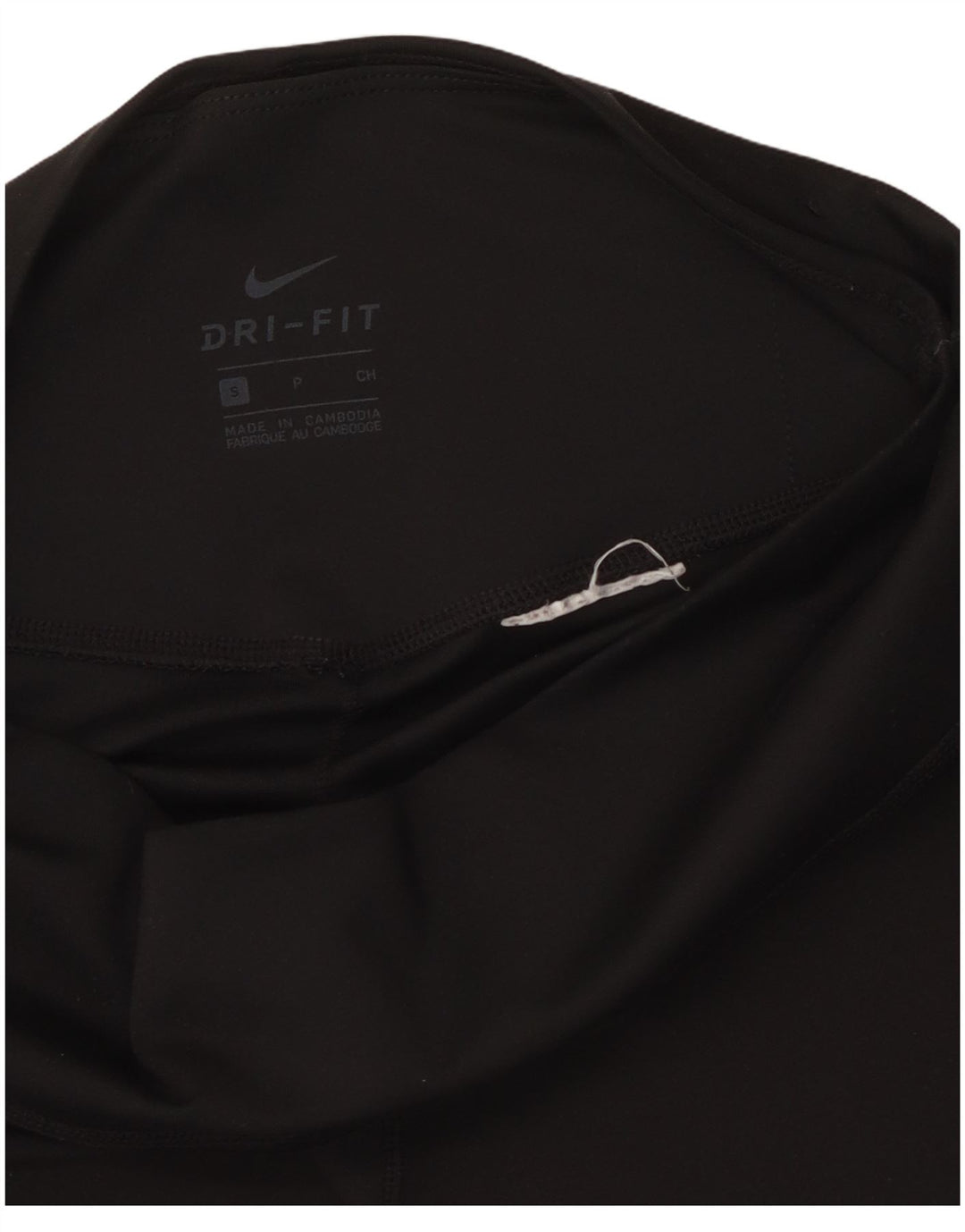 Nike Dame Dri Fit Grafiske Leggings UK 10 Small Black Colourblock