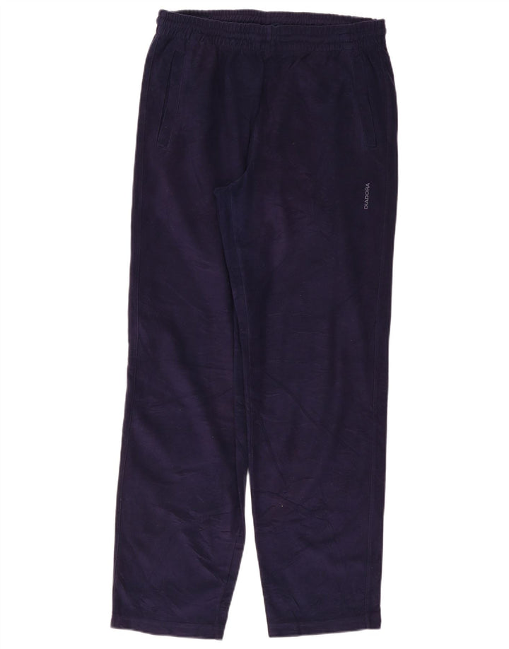 DIADORA Træningsdragt bukser til mænd UK 38 Medium Navy Blue Polyester