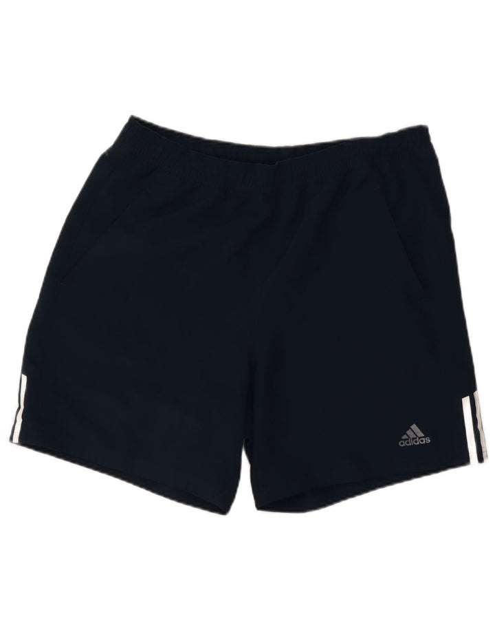 Adidas Sportsshorts til mænd store marineblå polyester