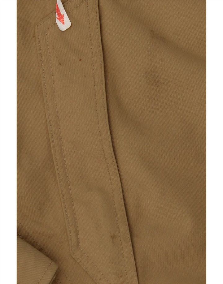 Timberland Herre Hooded Utility Jacket UK 38 Medium Beige Nylon
