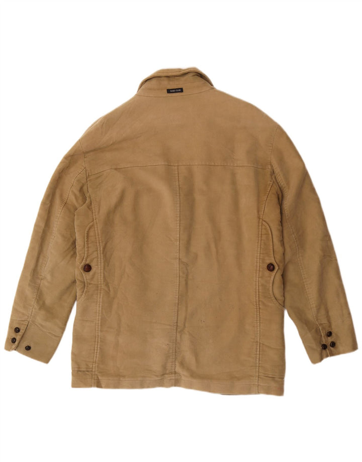 Saks Club Herre 3-knaps blazerjakke IT 48 Medium Beige