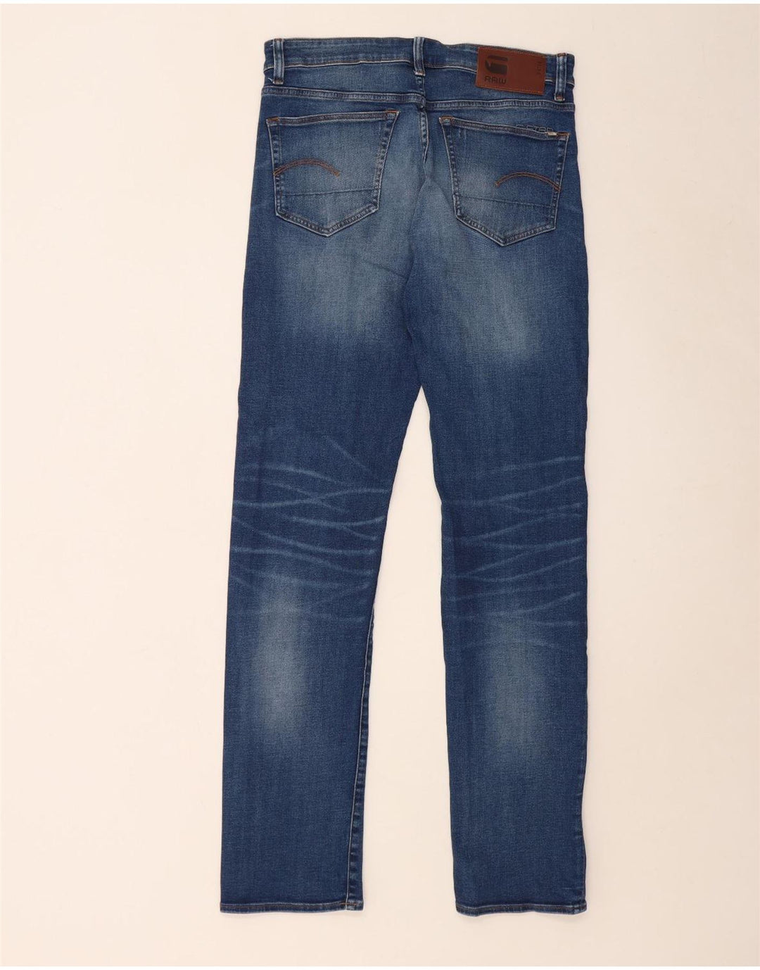 G-Star Herre 3301 Slim Jeans W31 L36 Blå