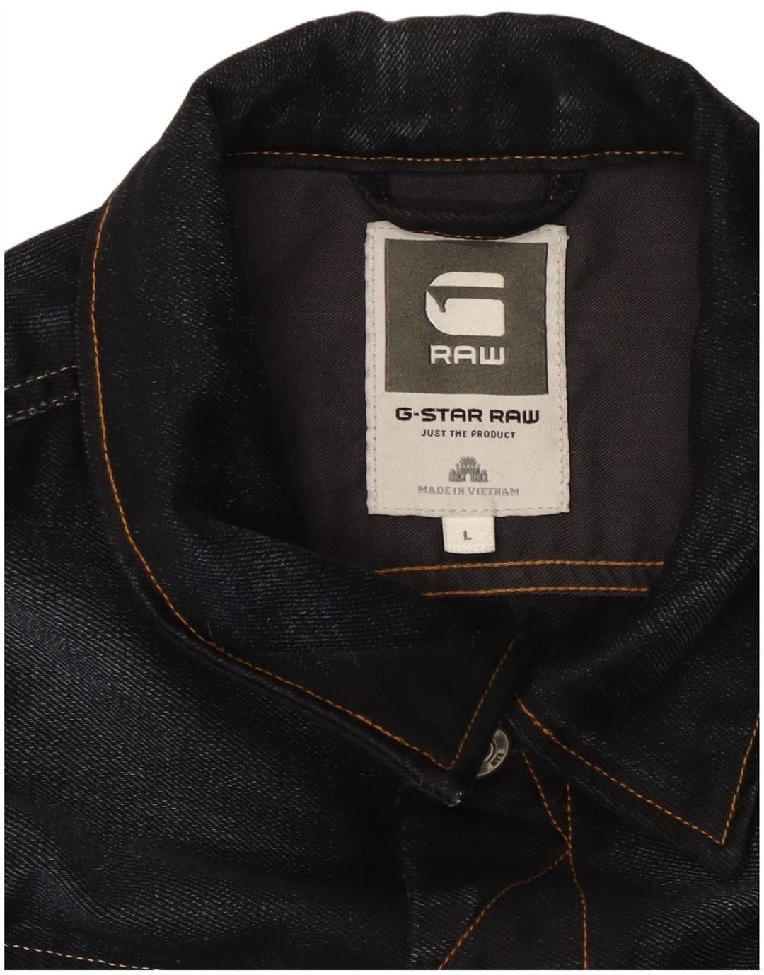 G-Star Herre denimjakke UK 40 Large Navy Blue