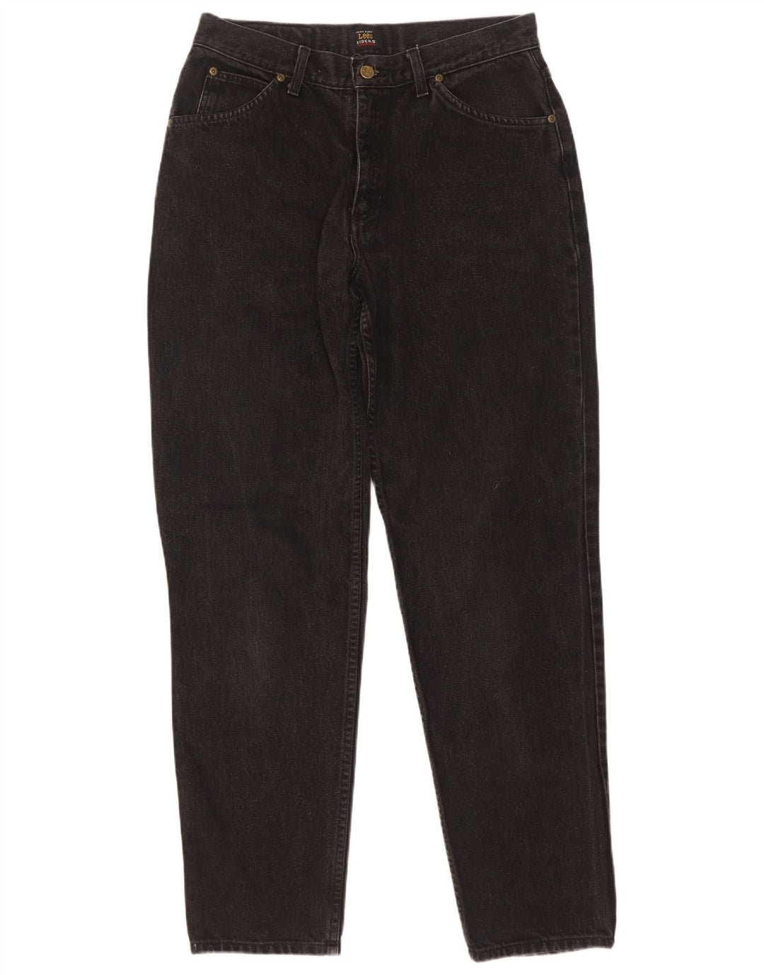 Lee Herre tilspidsede jeans W33 L32 sort bomuld