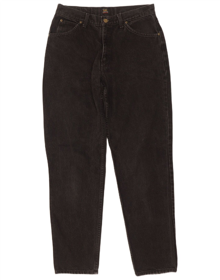 Lee Herre tilspidsede jeans W33 L32 sort bomuld