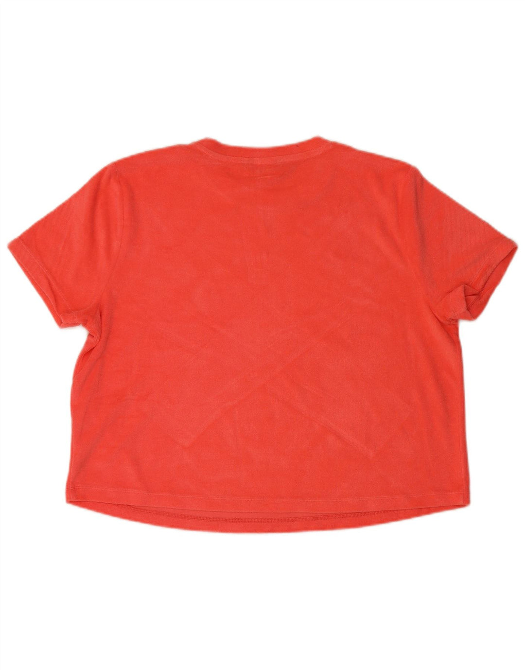 Marks & Spencer Dame T-Shirt Top UK 14 Stor Pink Bomuld