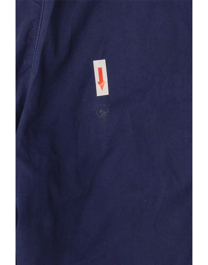 Marks & Spencer Herre Chino Shorts W34 Large Blue Cotton
