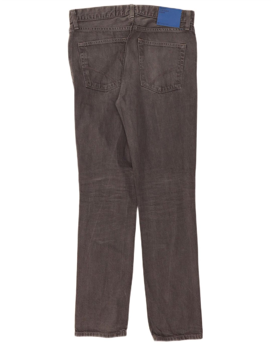 Adidas Slim Jeans til mænd W34 L34 Grå bomuld