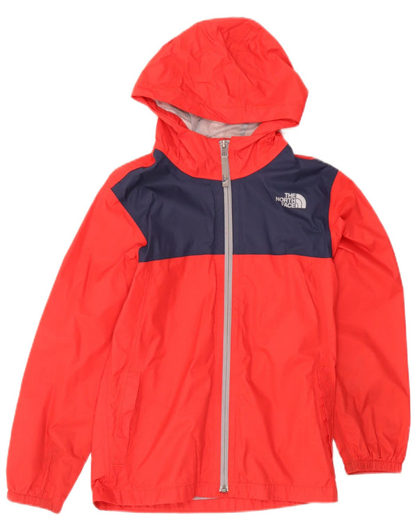 The North Face Regnjakke med hætte til piger 9-10 år Medium Rød Colourblock