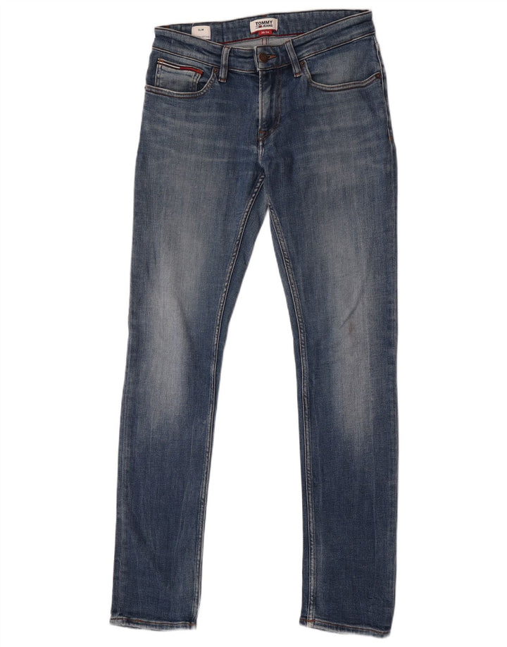 Tommy Hilfiger Herre Scanton Heritage Slim Jeans W30 L34 Blå Bomuld