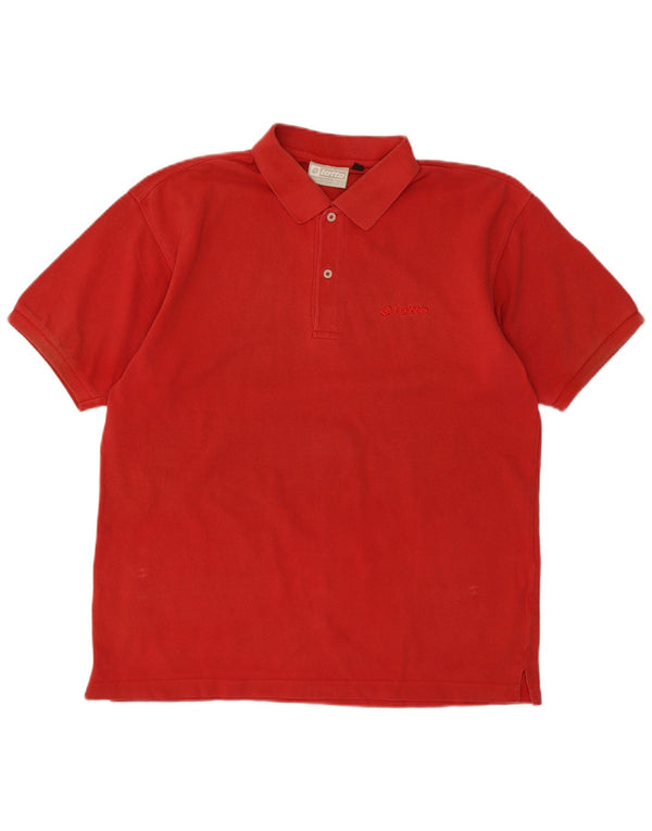 Kappa herre poloshirt XL Rød