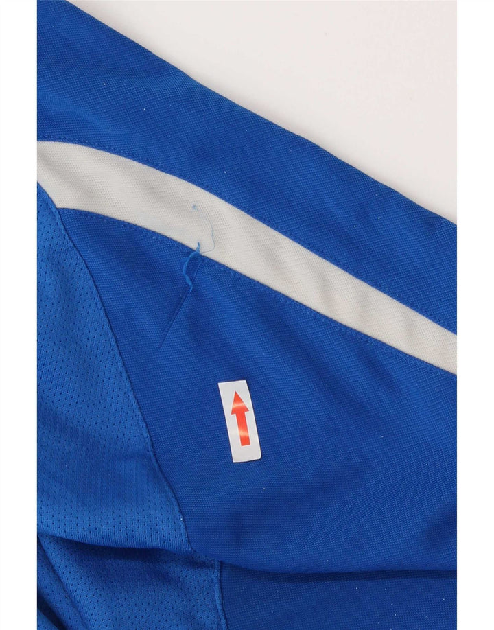 Puma Herre T-Shirt Top Stor Blå Colourblock Polyester