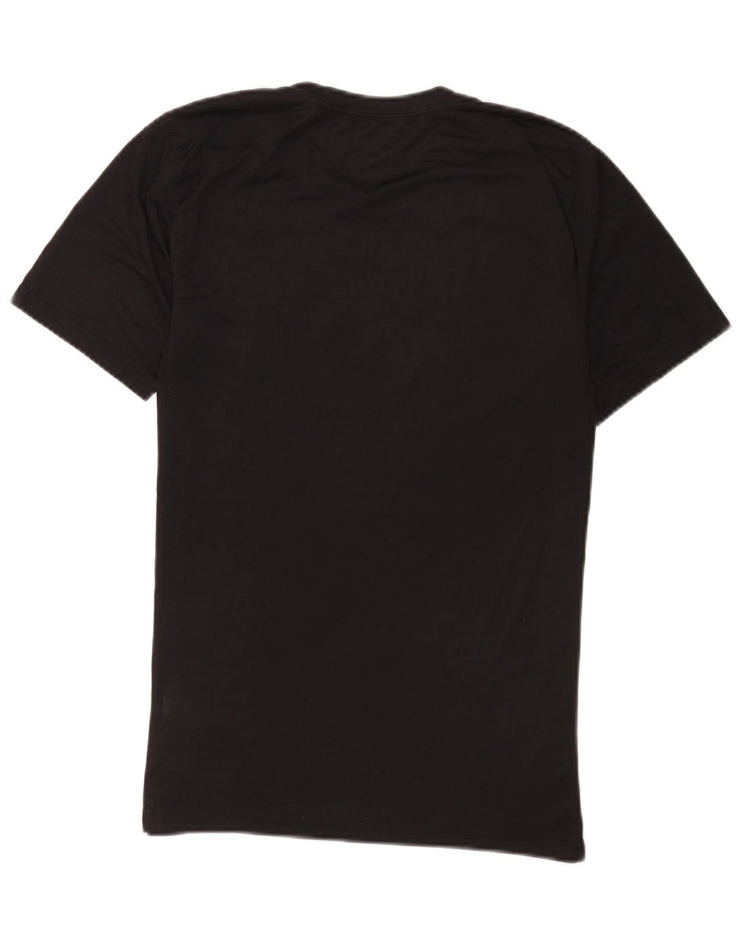 Nike Herre Dri Fit grafisk T-shirt top lille sort polyester