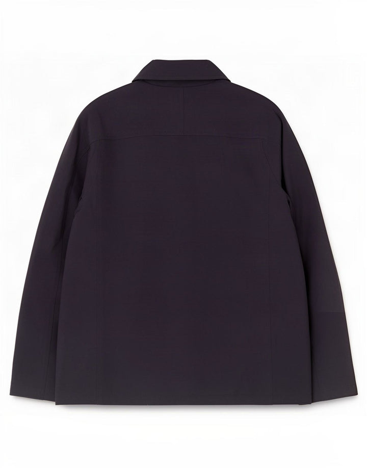 Gap Herre Windbreaker Jacket UK 38 Medium Navy Blue Nylon