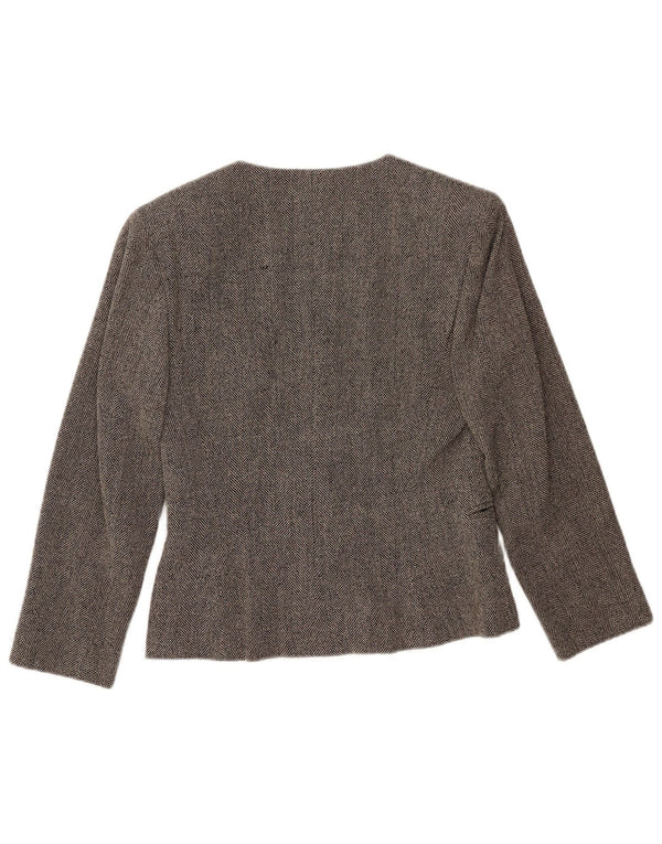 Maska Dame Dobbeltradet Blazer Jacket IT 42 Medium Grey Sildeben