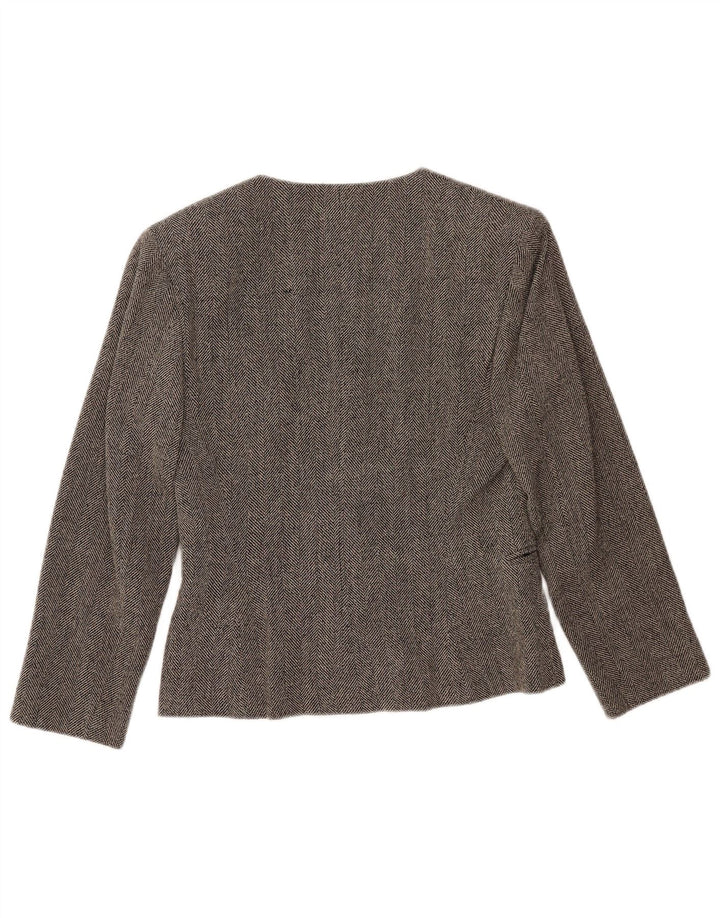 Maska Dame Dobbeltradet Blazer Jacket IT 42 Medium Grey Sildeben