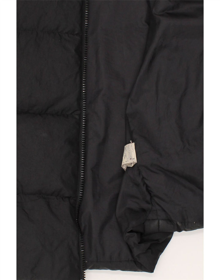 BENETTON Mens Padded Jacket UK 36 Small Black Polyamide Vintage Benetton and Second-Hand Benetton from Messina Hembry 